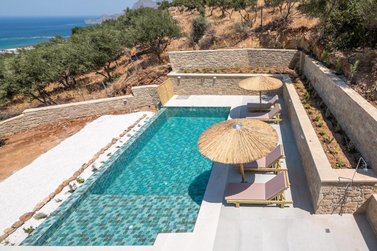 Alma Natura Villas Falasarna- Avgerinos Villa Ngoại thất bức ảnh